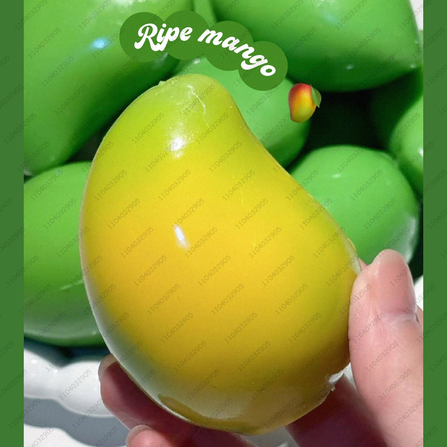 Mango Stress Ball Squishy Color-Changing Mango Squeeze Ball ASMR Sensory ADHD anti Stress Relief Fidget Toys for Kids & Adults