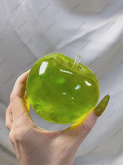 Big Apple Stress Ball Apple Fidget Toys Non-Bounce Squeeze Ball ASMR Sensory Toys for Kids & Adults Anti-Stress Festival Gifts