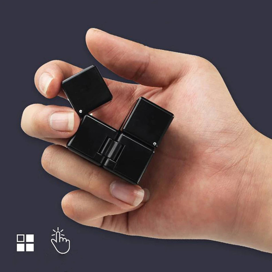 New Infinity Magic Cube Adults Antistress Relax Toy Creativity Fold Cubes Children Educational Mini Puzzle with in Box Toy