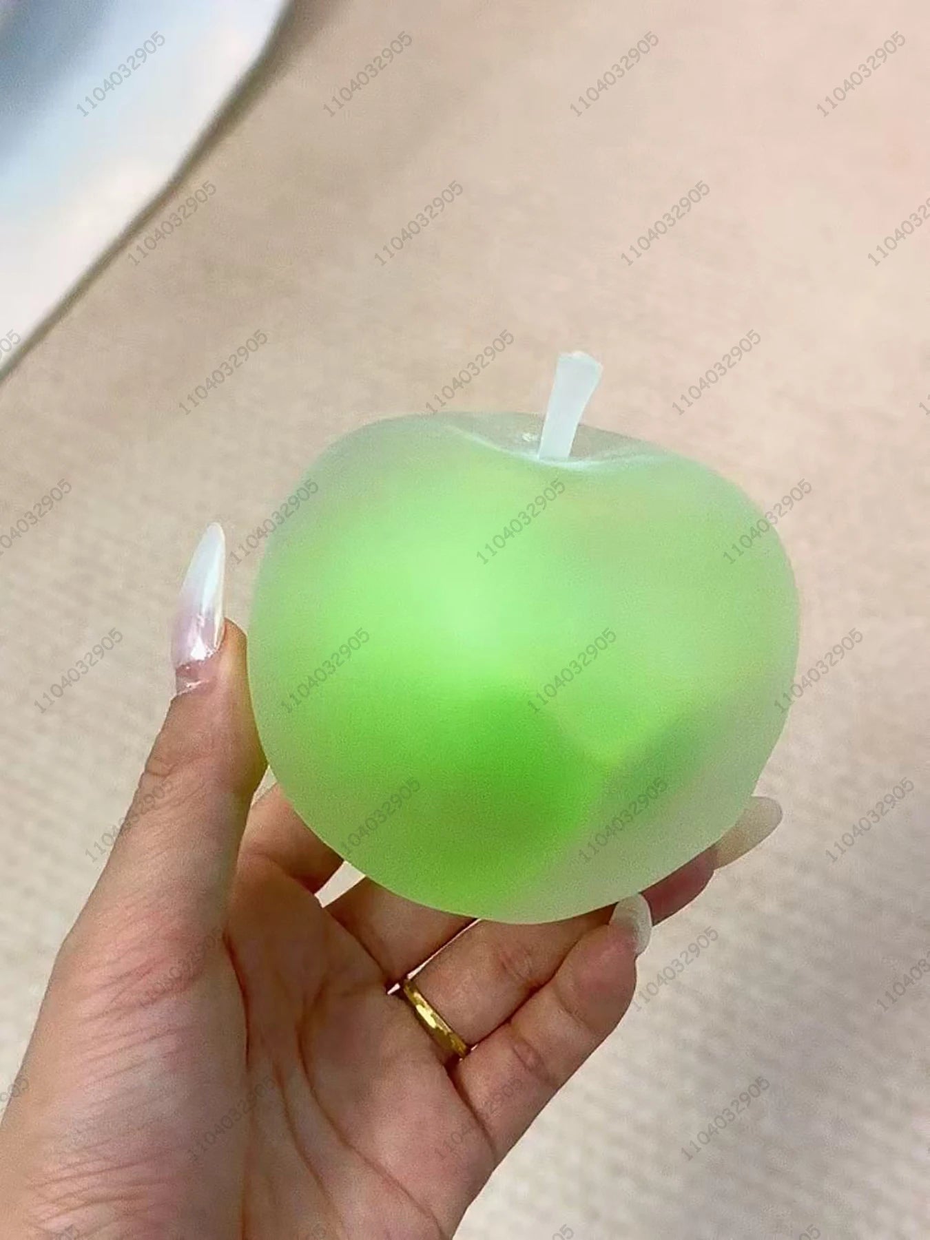 Big Apple Stress Ball Apple Fidget Toys Non-Bounce Squeeze Ball ASMR Sensory Toys for Kids & Adults Anti-Stress Festival Gifts