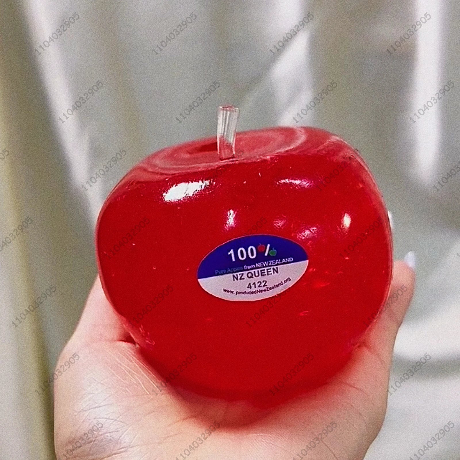 Big Apple Stress Ball Apple Fidget Toys Non-Bounce Squeeze Ball ASMR Sensory Toys for Kids & Adults Anti-Stress Festival Gifts