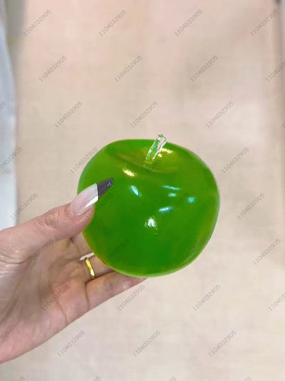 Big Apple Stress Ball Apple Fidget Toys Non-Bounce Squeeze Ball ASMR Sensory Toys for Kids & Adults Anti-Stress Festival Gifts