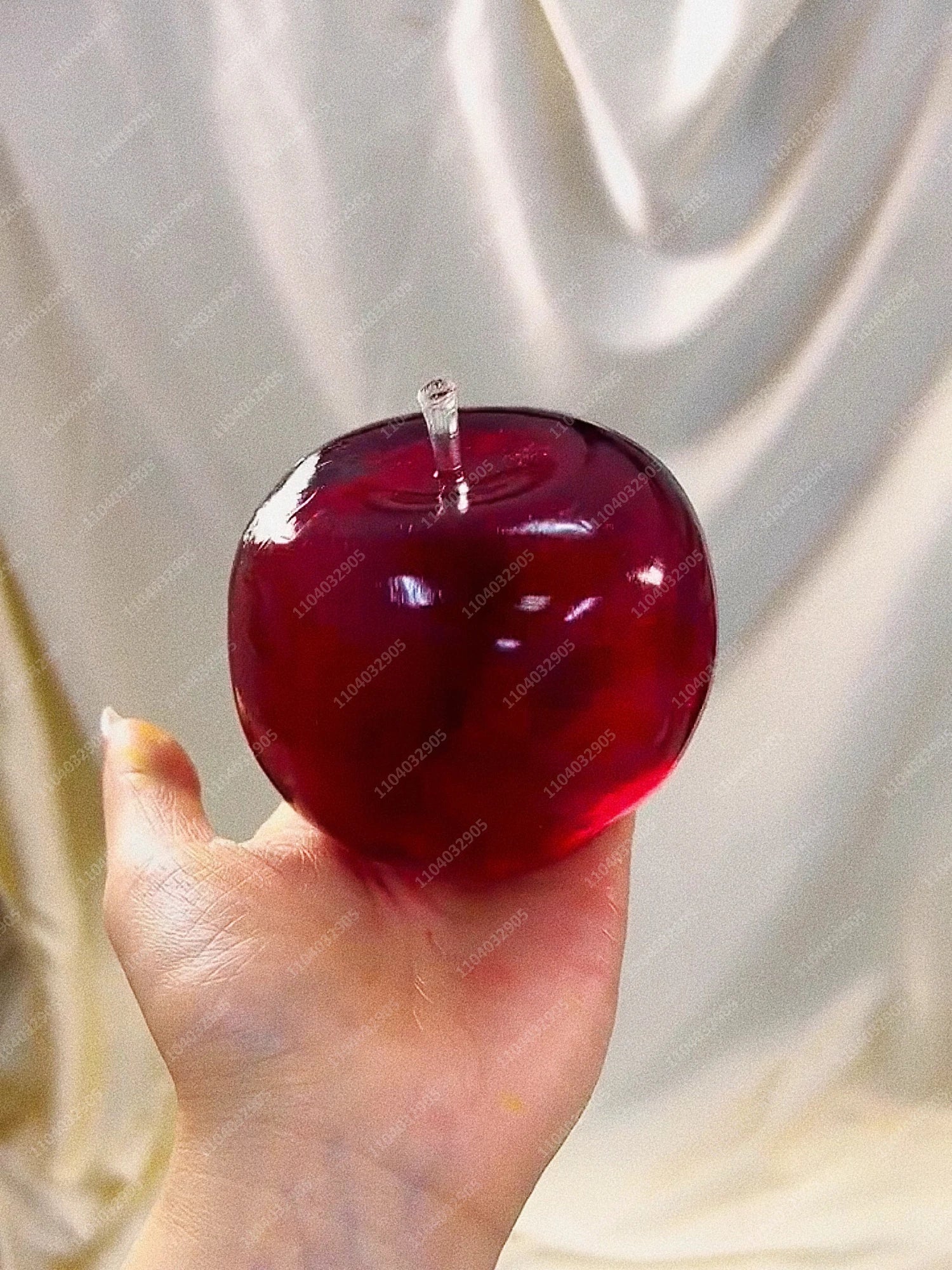 Big Apple Stress Ball Apple Fidget Toys Non-Bounce Squeeze Ball ASMR Sensory Toys for Kids & Adults Anti-Stress Festival Gifts