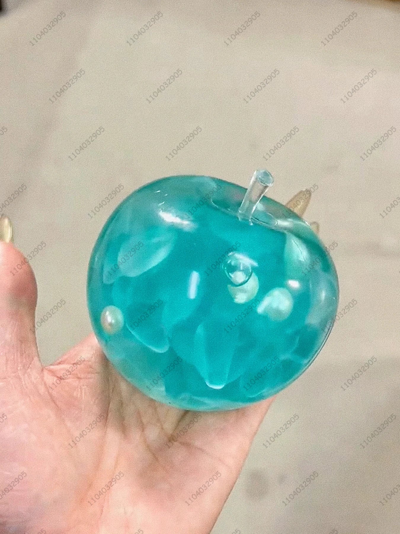 Big Apple Stress Ball Apple Fidget Toys Non-Bounce Squeeze Ball ASMR Sensory Toys for Kids & Adults Anti-Stress Festival Gifts
