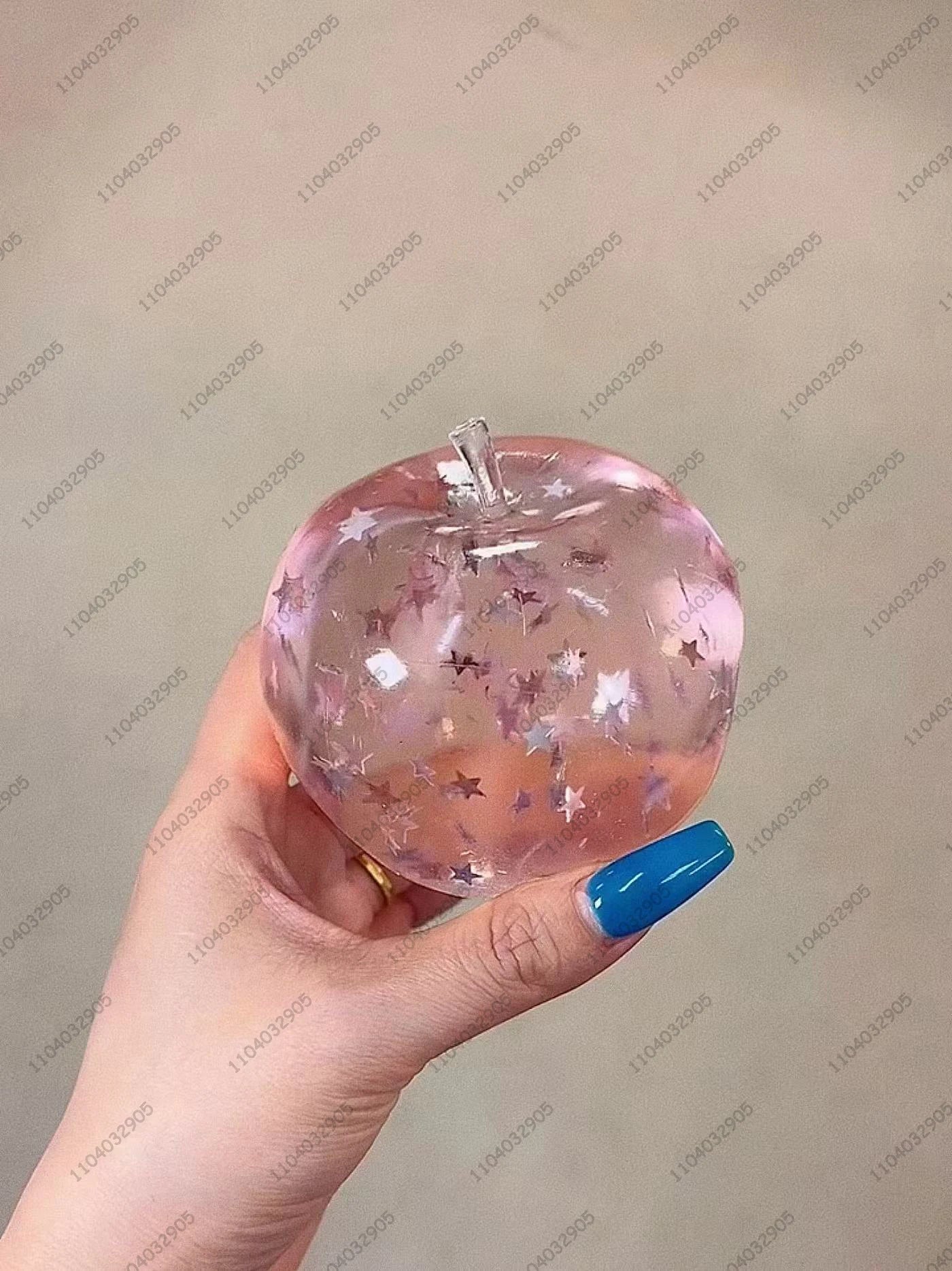Big Apple Stress Ball Apple Fidget Toys Non-Bounce Squeeze Ball ASMR Sensory Toys for Kids & Adults Anti-Stress Festival Gifts