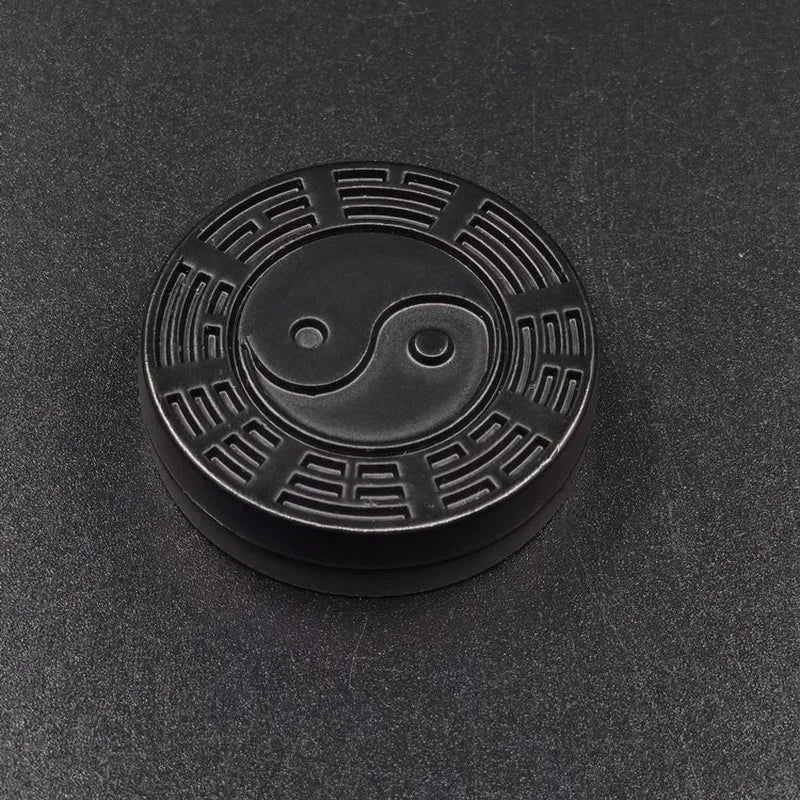 Biscuit Push Block Magnetic EDC Fingertip Rotator Fidget Metal Coin Toy Adult anti Anxiety and Stress Relief Alloy Coin Stress